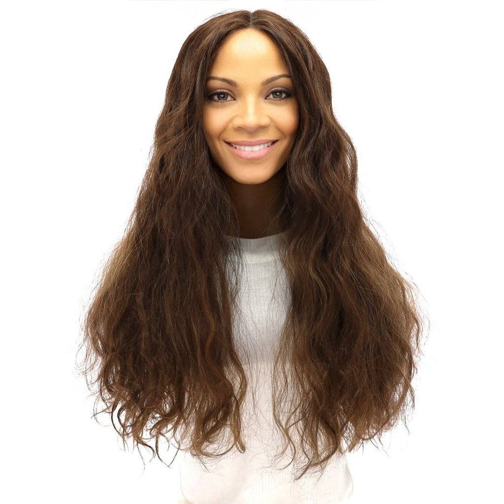 24" Divine Lace Top Topper Medium Brown Babylight Wavy - Image 2