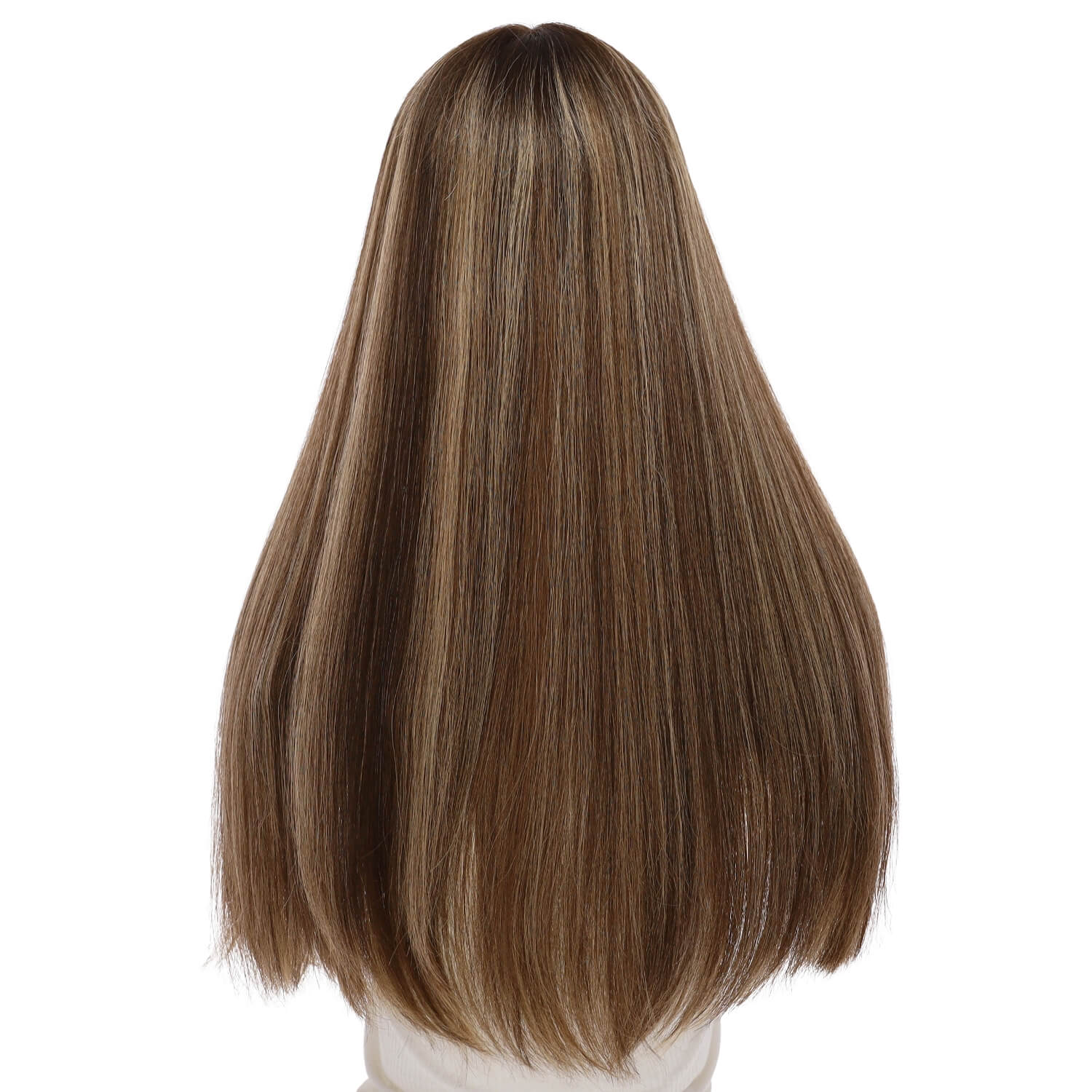 24" Divine Lace Top Topper Medium Brown w/ Highlights - Image 3