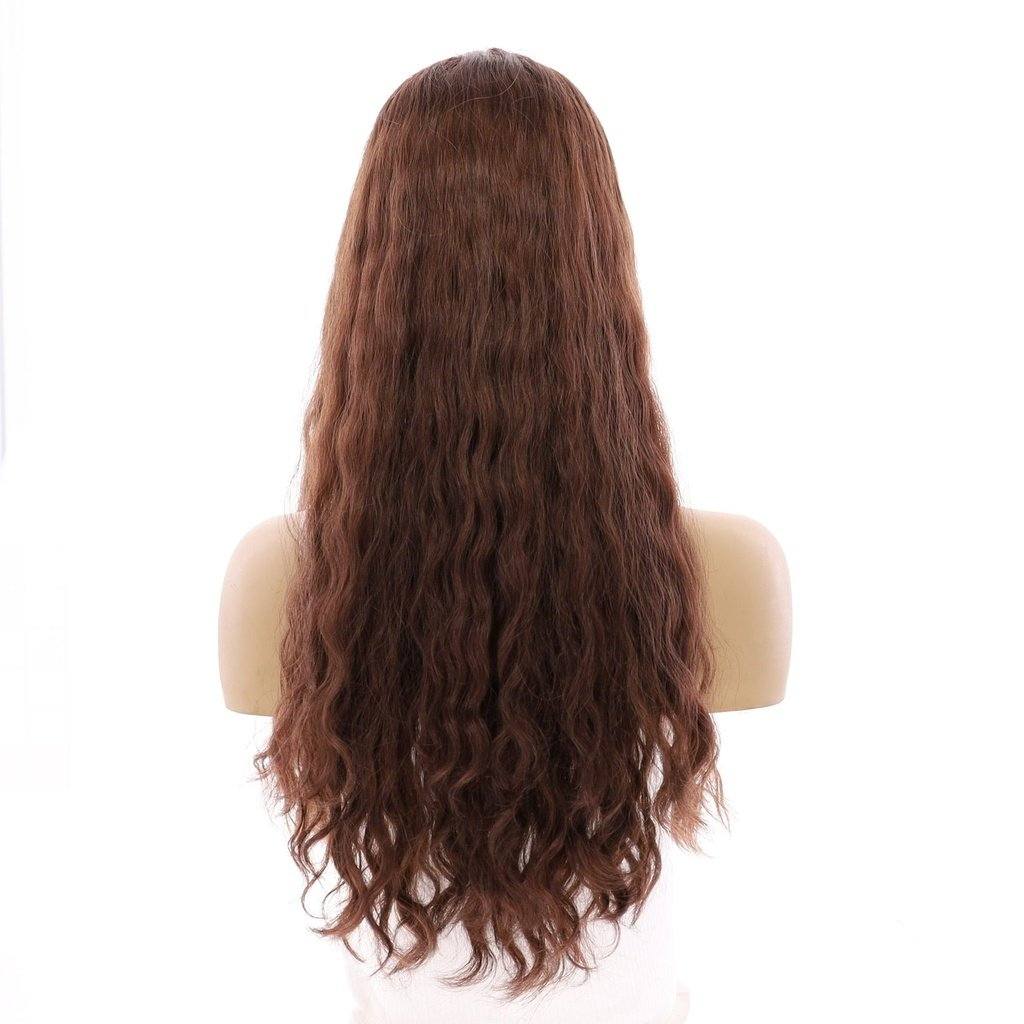 24" Divine Lace Top Wig Auburn Wavy - Image 3