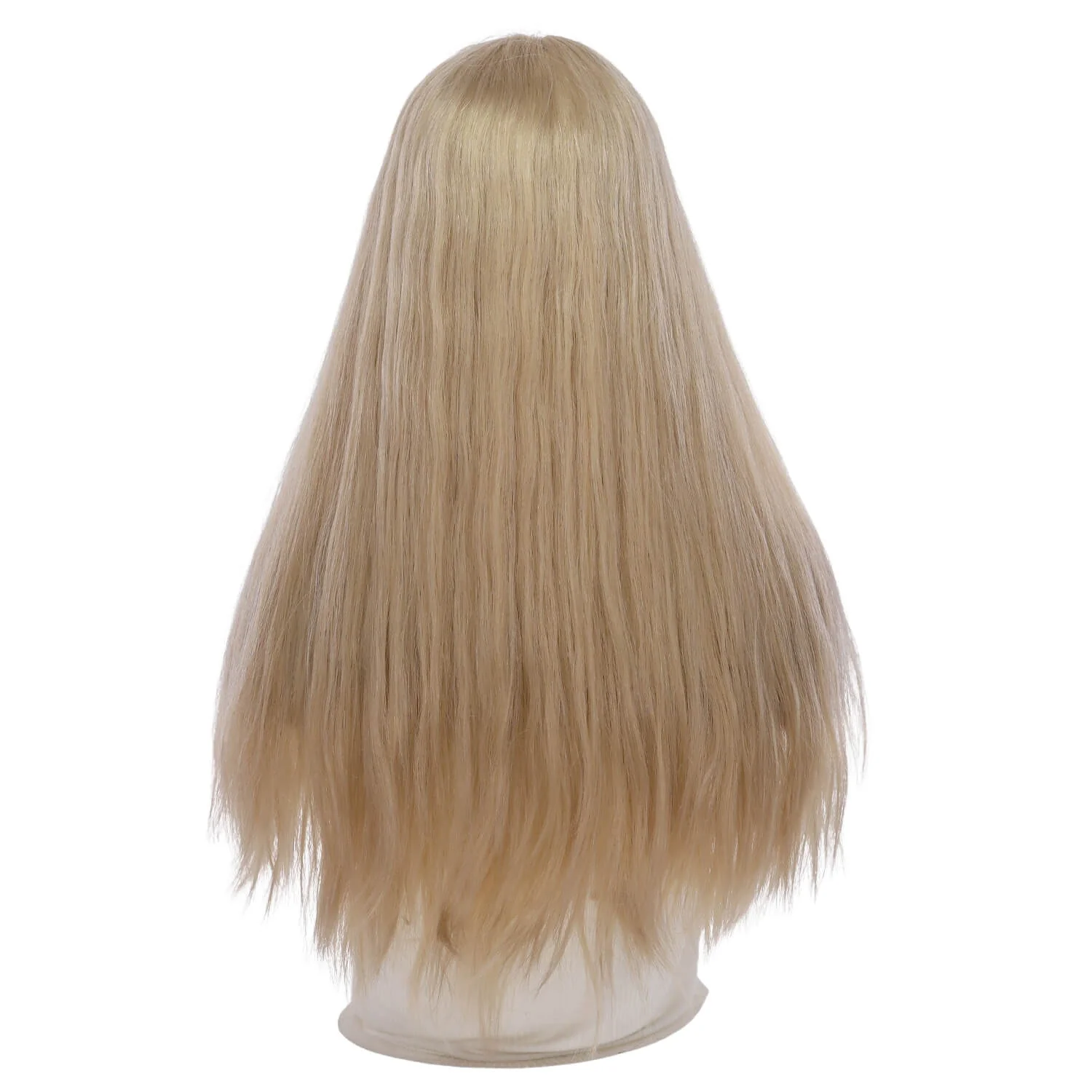 24" Divine Lace Top Wig Beige Blonde w/ No Rooting Wavy - Image 3