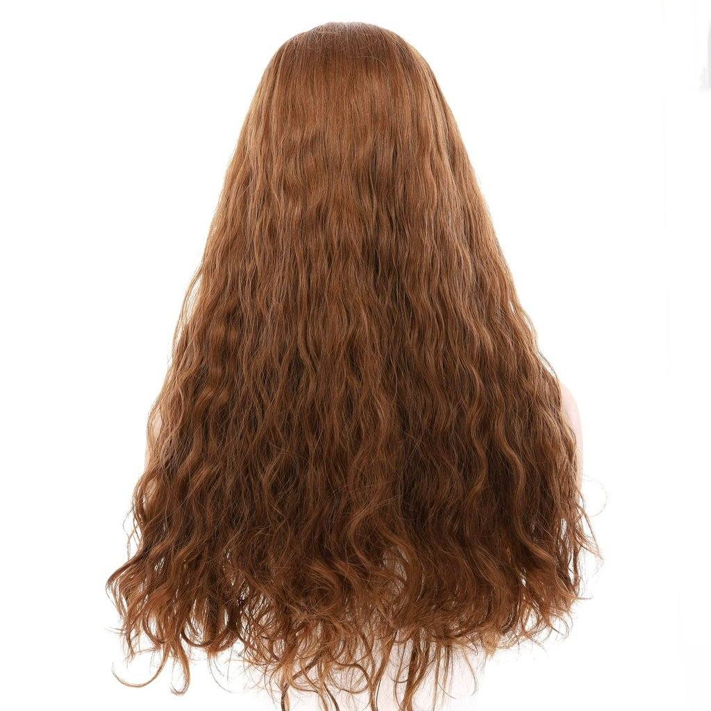 24" Divine Lace Top Wig Copper Wavy - Image 3