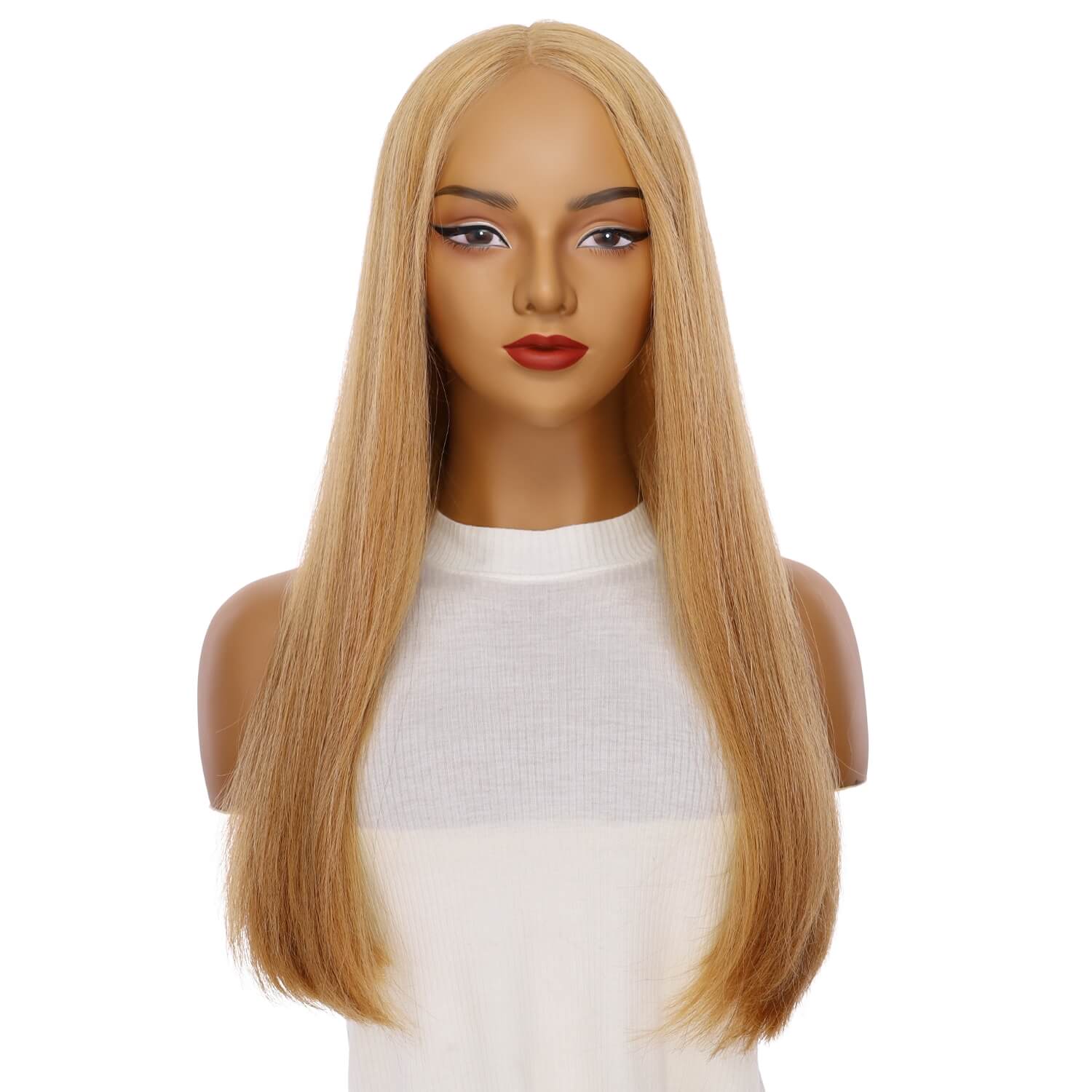 24" Divine Lace Top Wig Golden Strawberry - Image 2