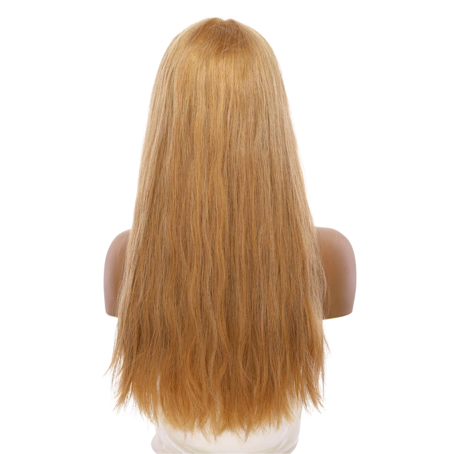 24" Divine Lace Top Wig Golden Strawberry Wavy - Image 3