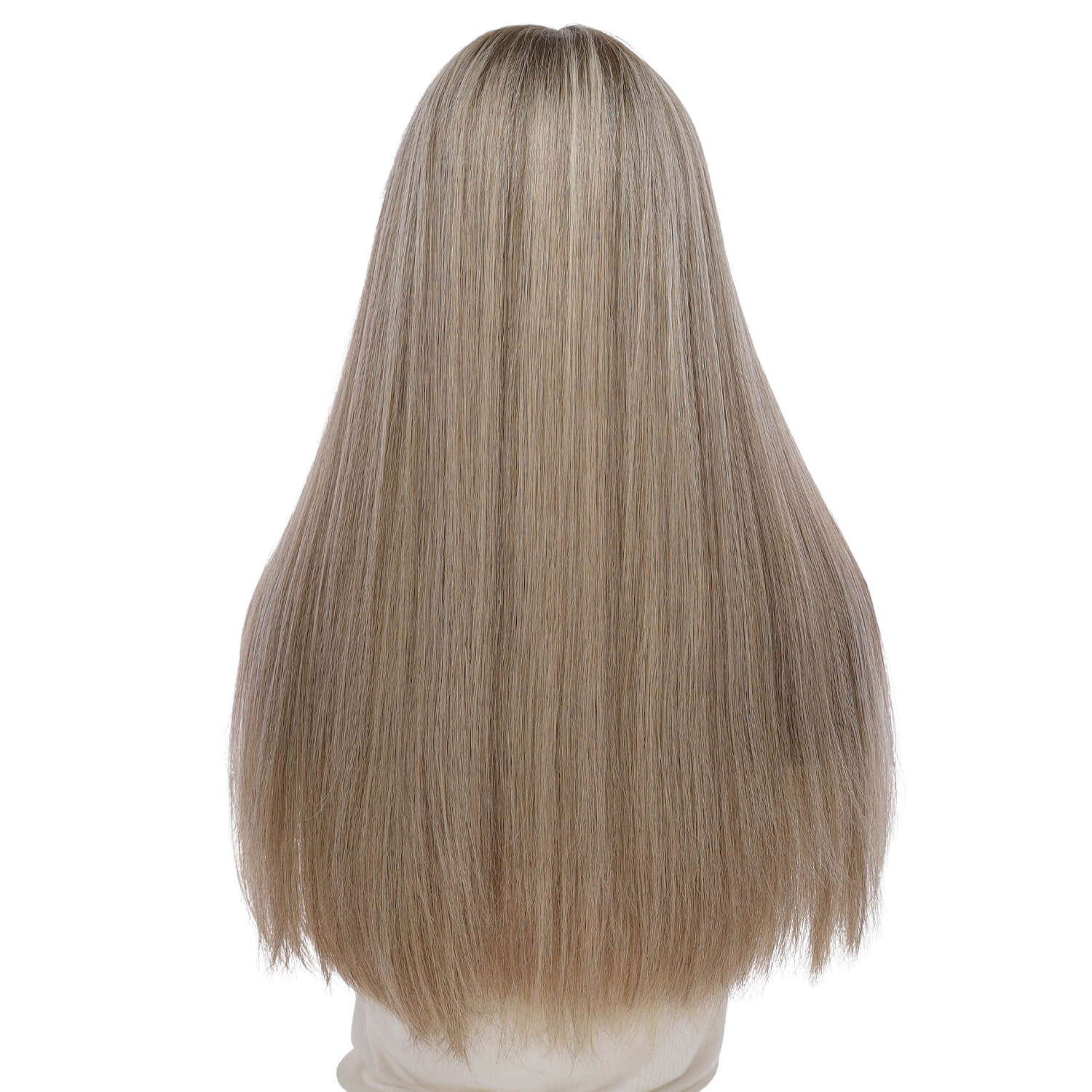 24" Divine Lace Top Wig Icy Blonde w/ Lowlights - Image 3