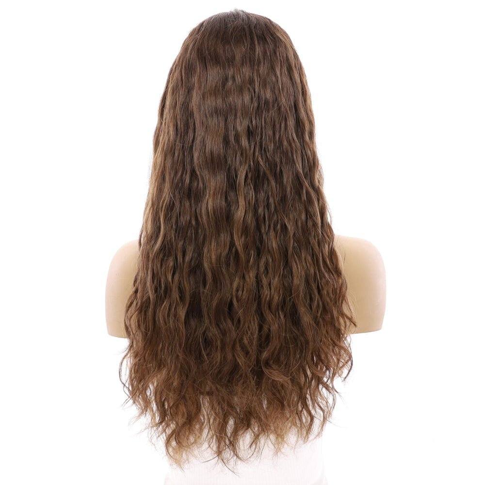 24" Divine Lace Top Wig Medium Brown Babylight Wavy - Image 3