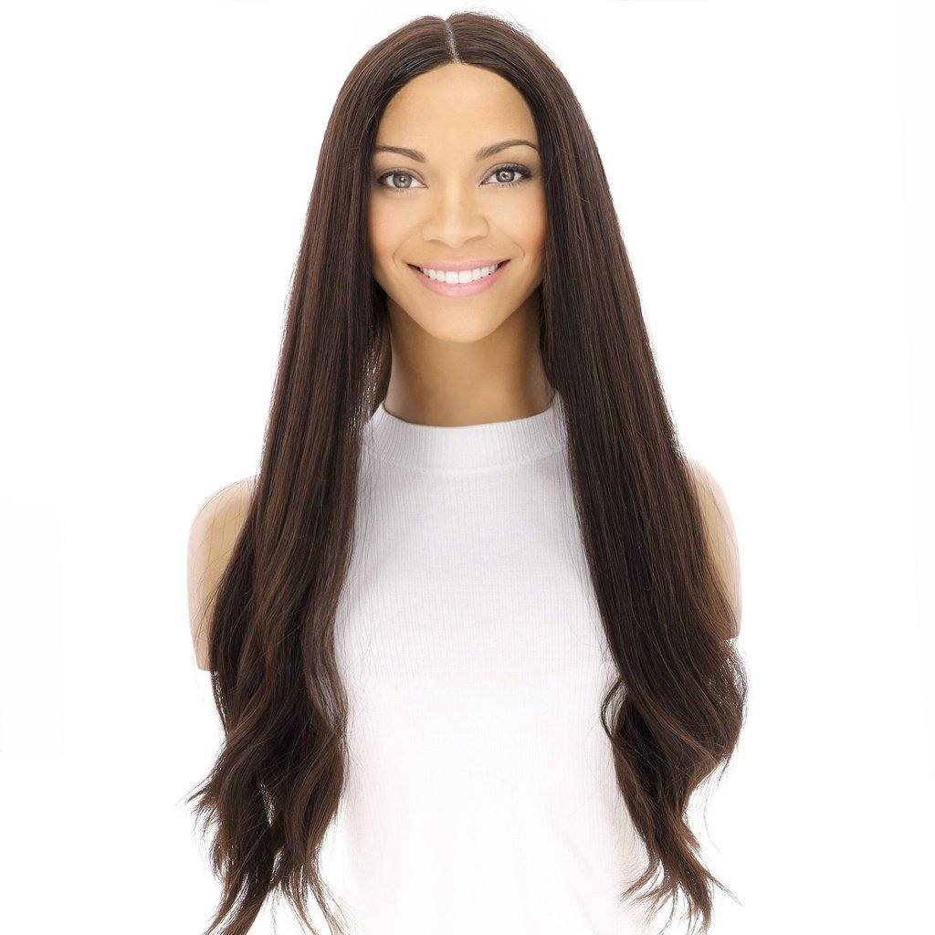 24" Divine Lace Top Wig Neutral Black - Image 2
