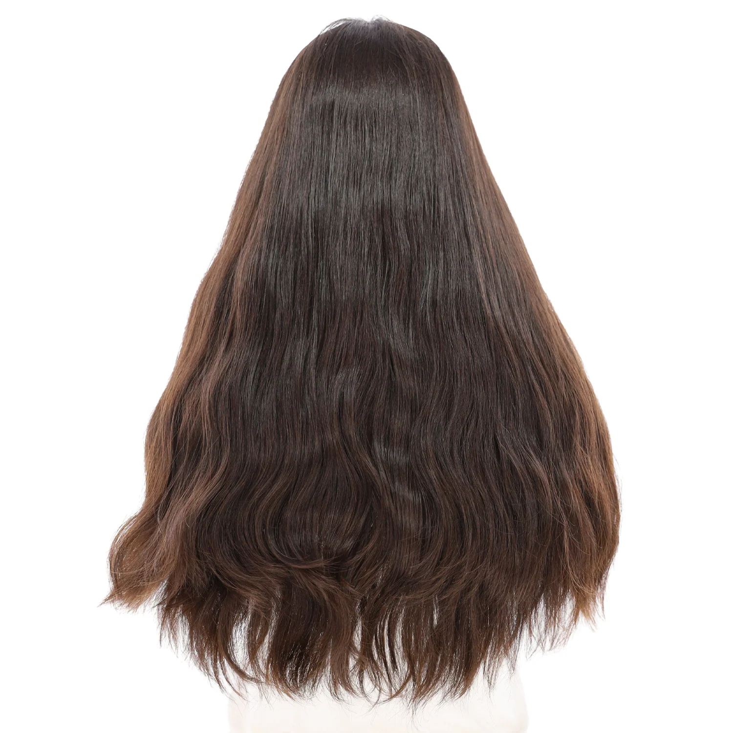 24" Divine Lace Top Wig Neutral Black Wavy - Image 3