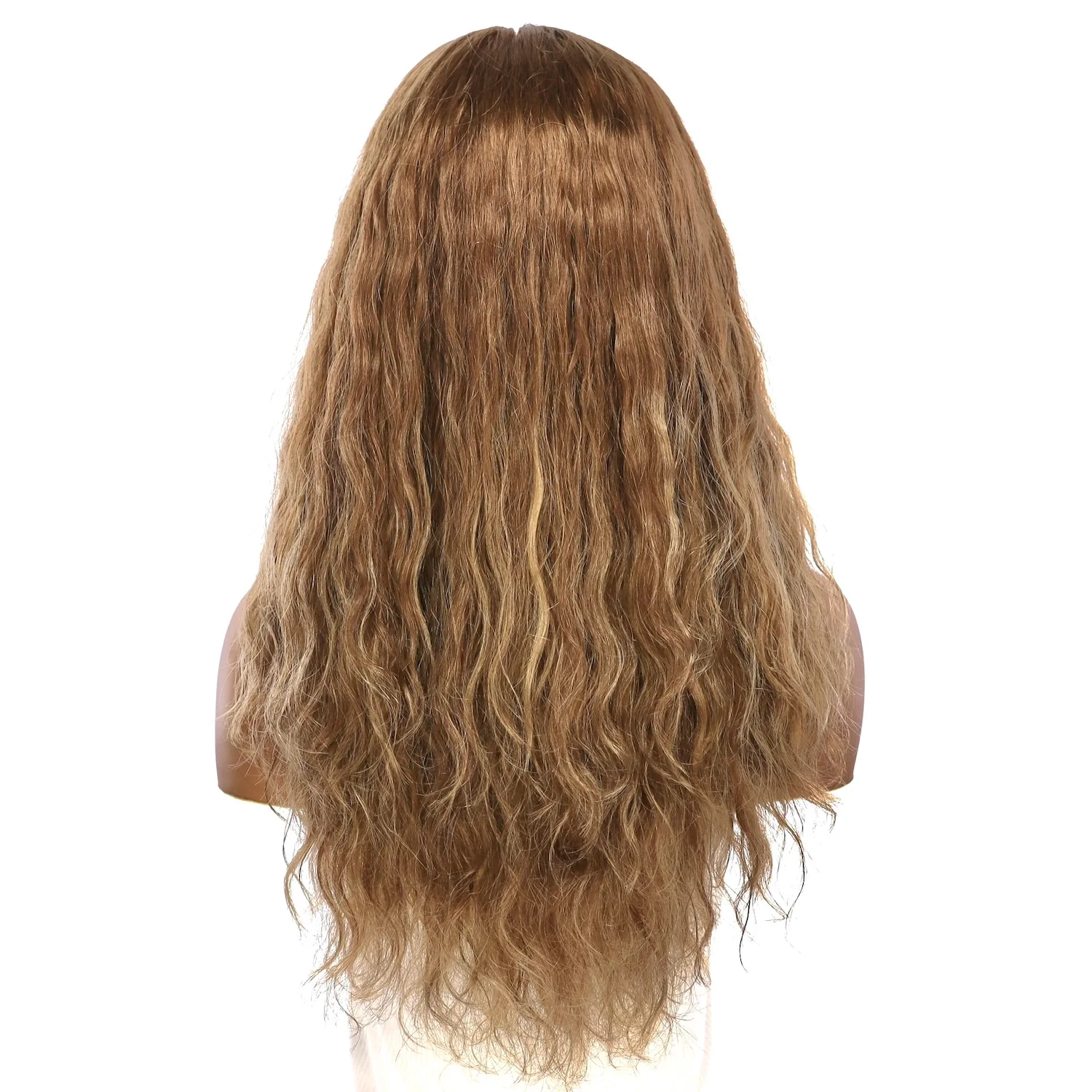 24" Gisele Silk Top Wig Light Brown Babylight Wavy - Image 3