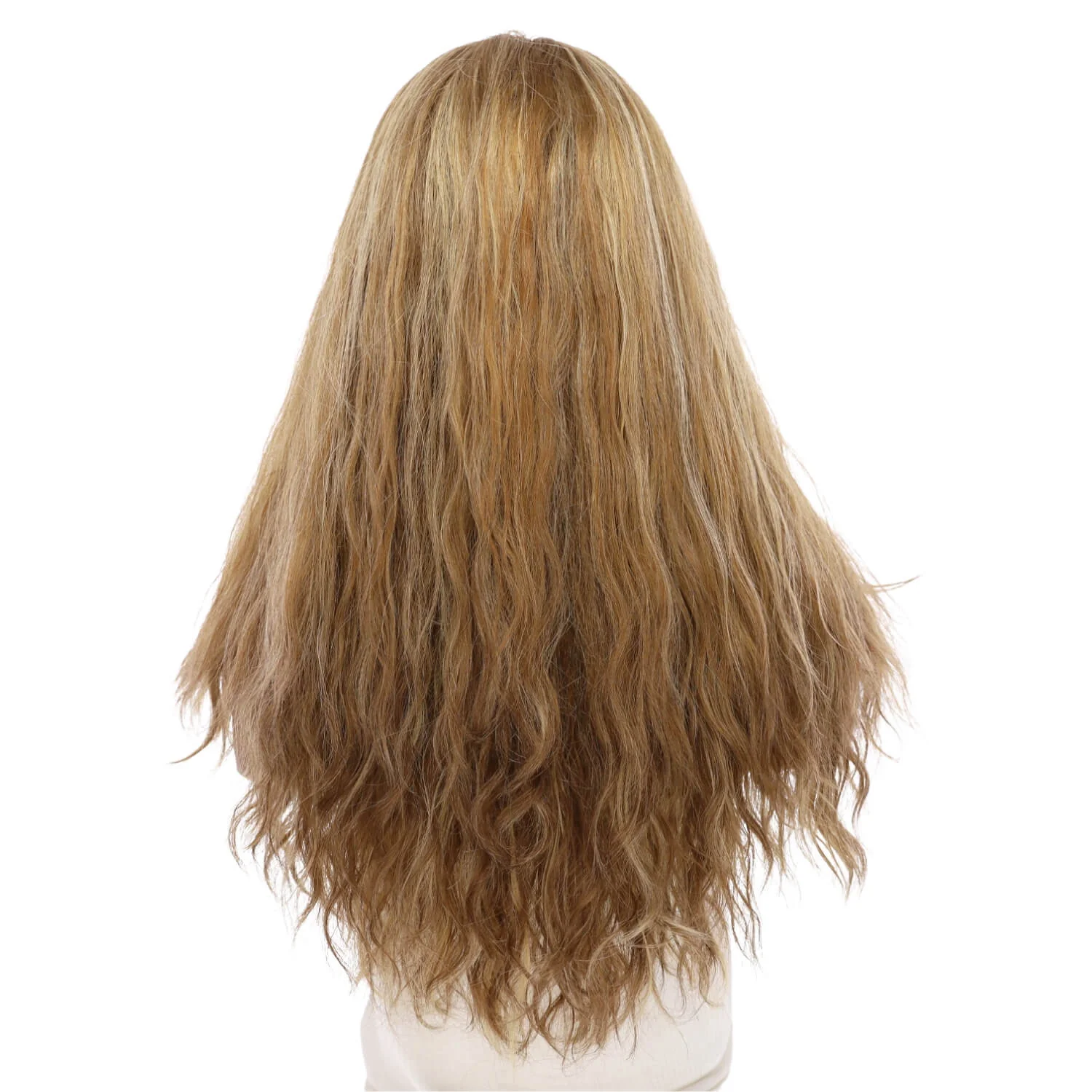 24" Gisele Silk Top Wig Medium Blonde Wavy - Image 3