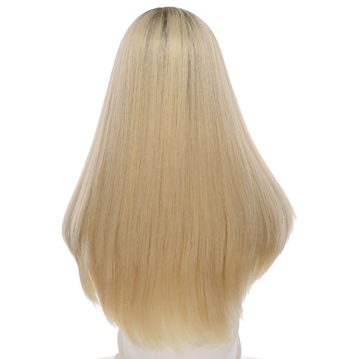 24" Gisele Silk Top Wig Platinum Blonde 2.0 - Image 3