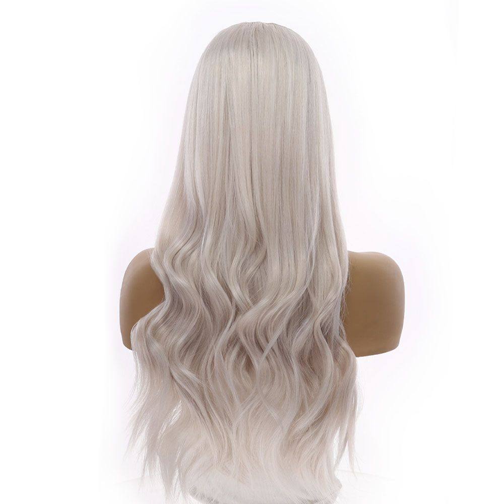 24" HatFall Wig Ice Blonde - Image 7