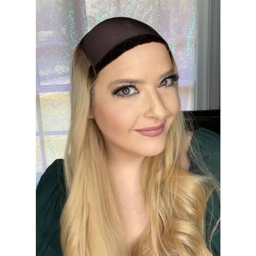 24" HatFall Wig Golden Blonde - Image 2