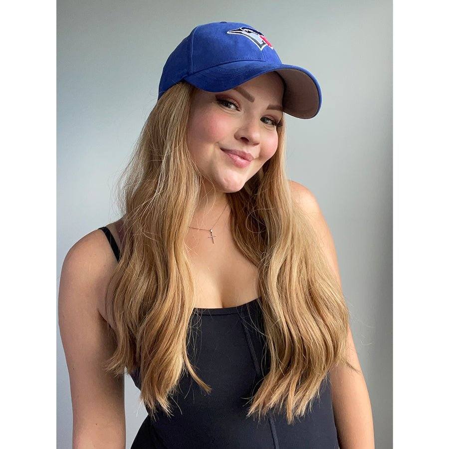 24" HatFall Wig Medium Blonde - Image 3