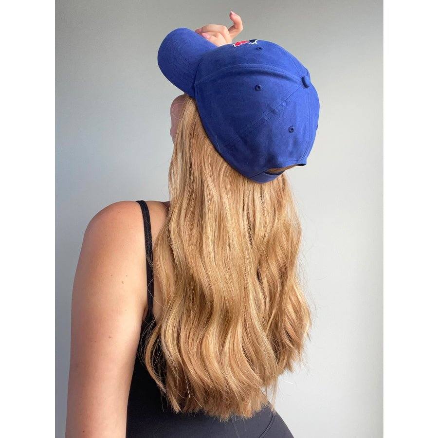 24" HatFall Wig Medium Blonde - Image 4