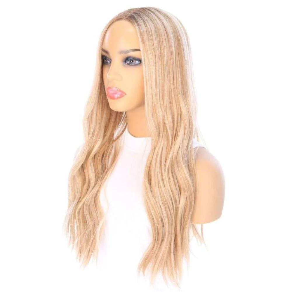 24" Divine Lace Top Wig Ash Blonde - Image 6