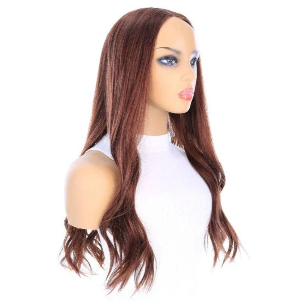 24" Divine Lace Top Wig Auburn - Image 3
