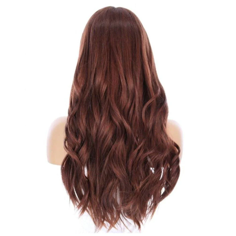 24" Divine Lace Top Wig Auburn - Image 4