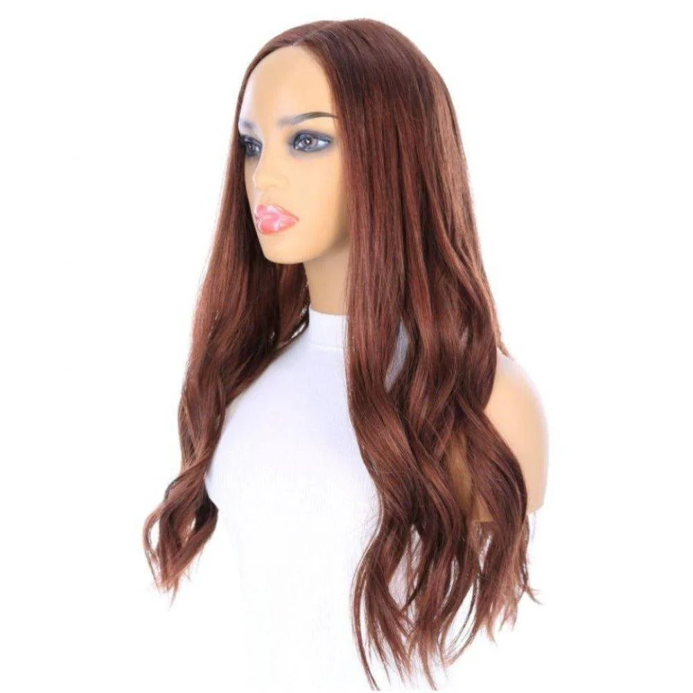 24" Divine Lace Top Wig Auburn - Image 5