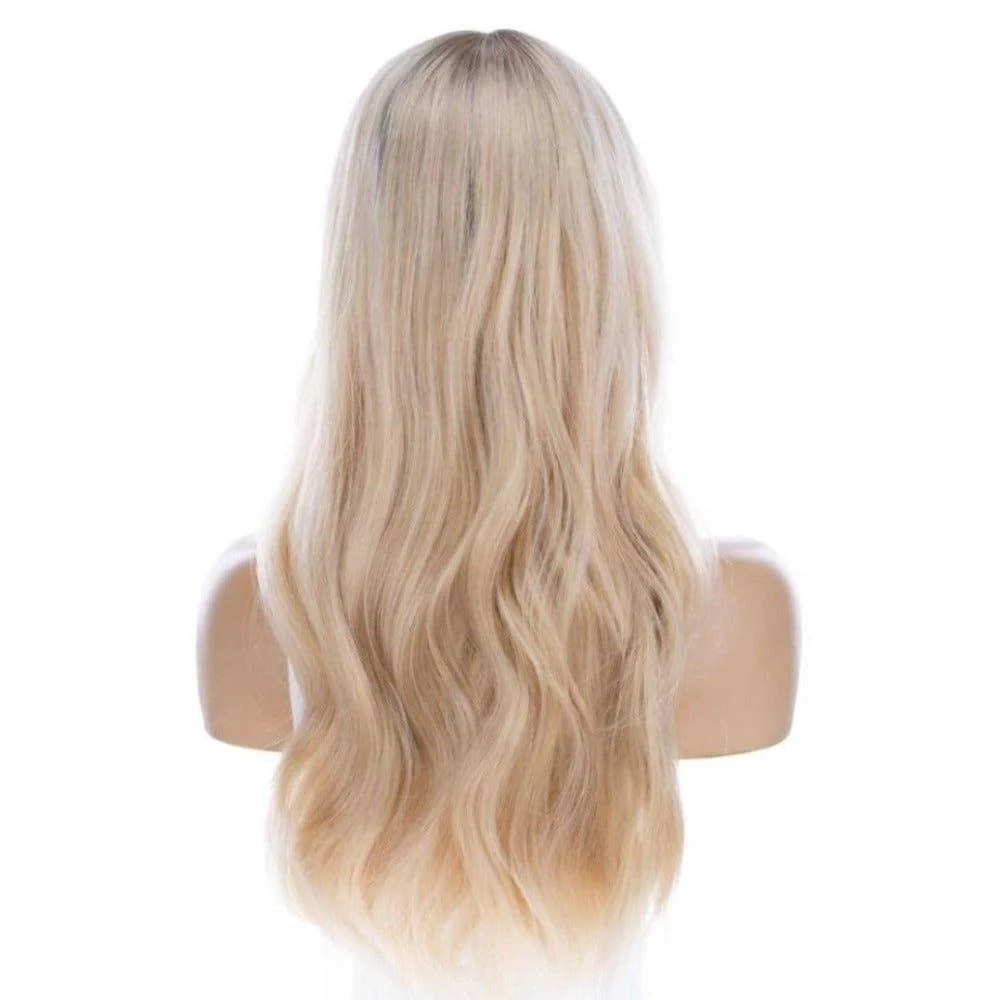 24" Divine Lace Top Wig Golden Blonde - Image 6