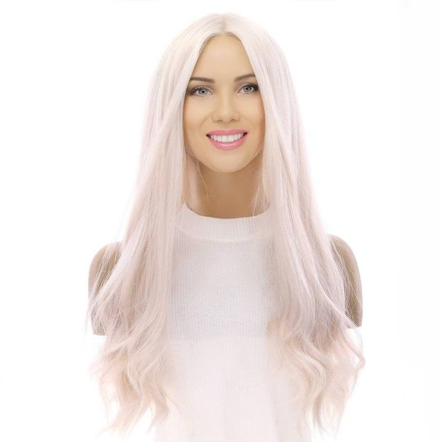 24" Divine Lace Top Wig Ice Blonde - Image 3