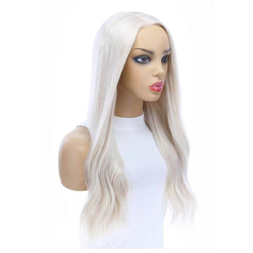 24" Divine Lace Top Wig Ice Blonde - Image 8