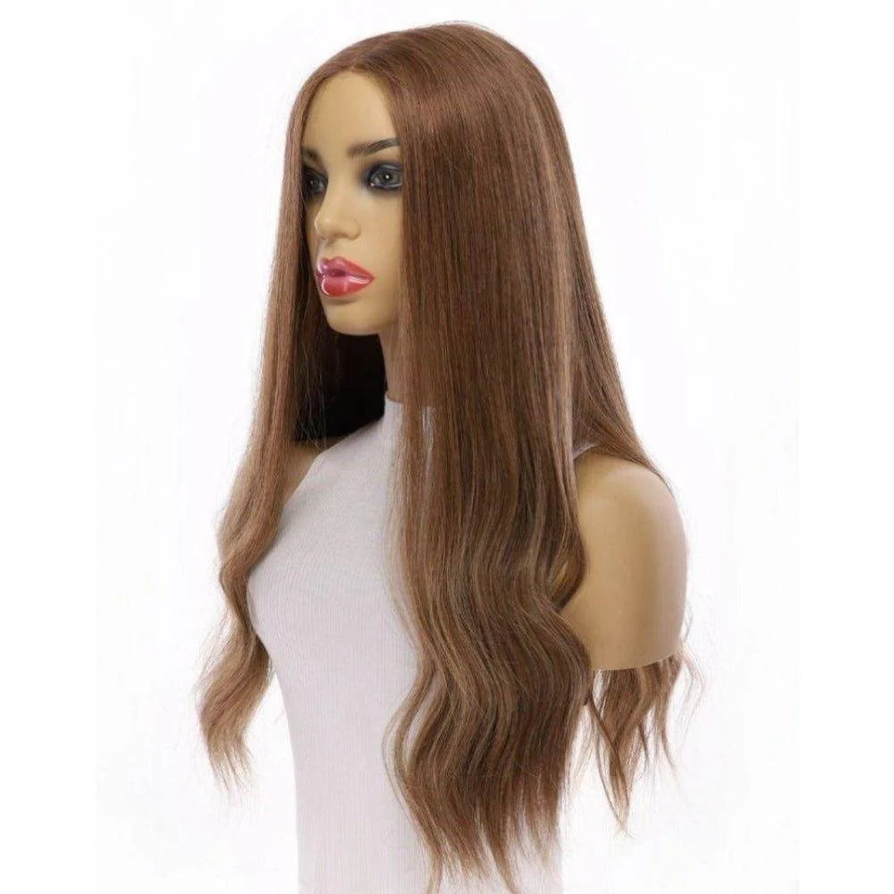 24" Divine Lace Top Wig Light Brown Babylight - Image 4