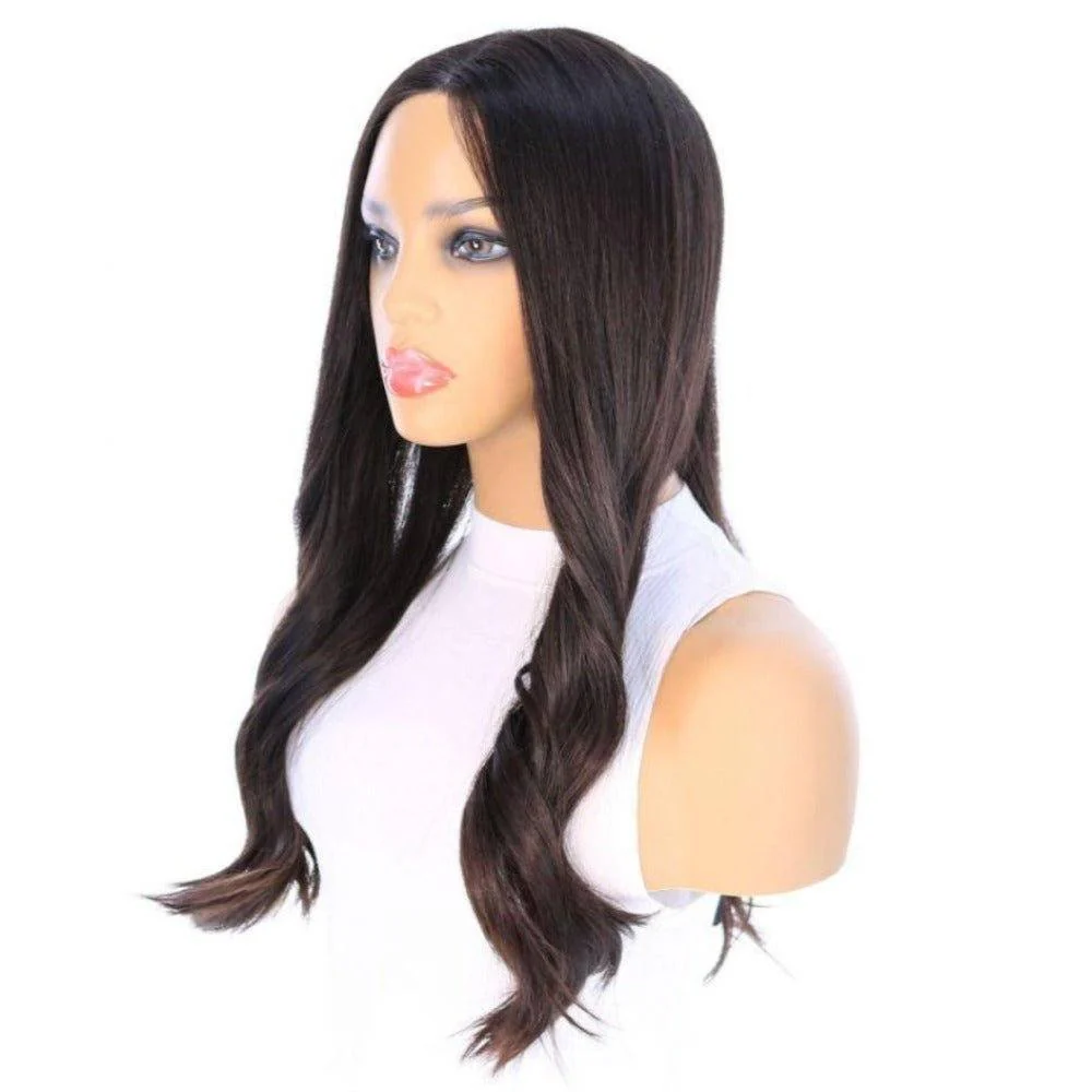 24" Divine Luxe Lace Top Wig #2 Neutral Dark Brown - Image 4