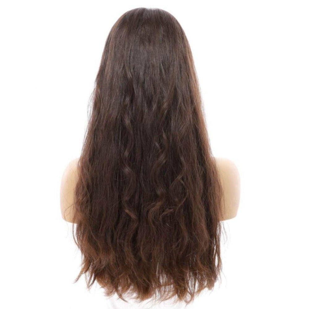 24" Divine Luxe Lace Top Wig #4 Dark Brown Wavy - Image 3