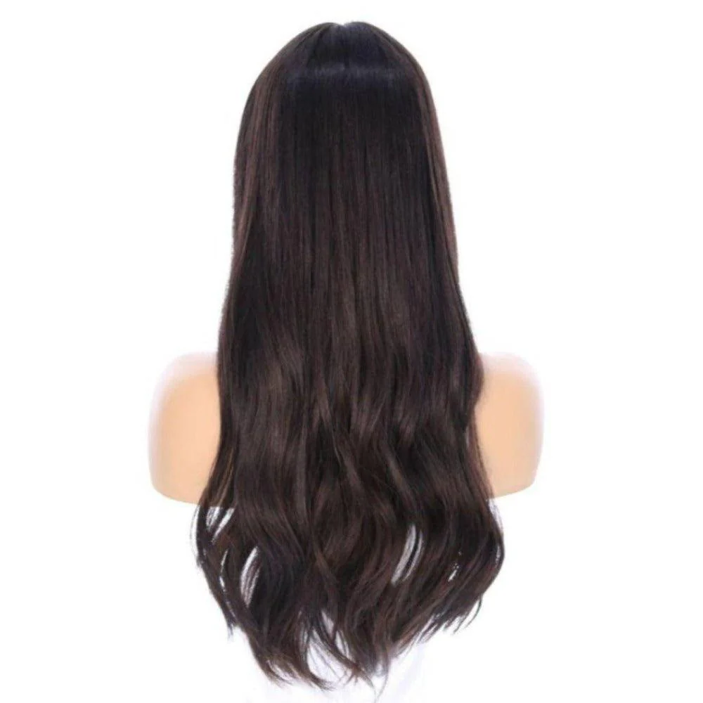24" Divine Lace Top Wig Soft Black - Image 3