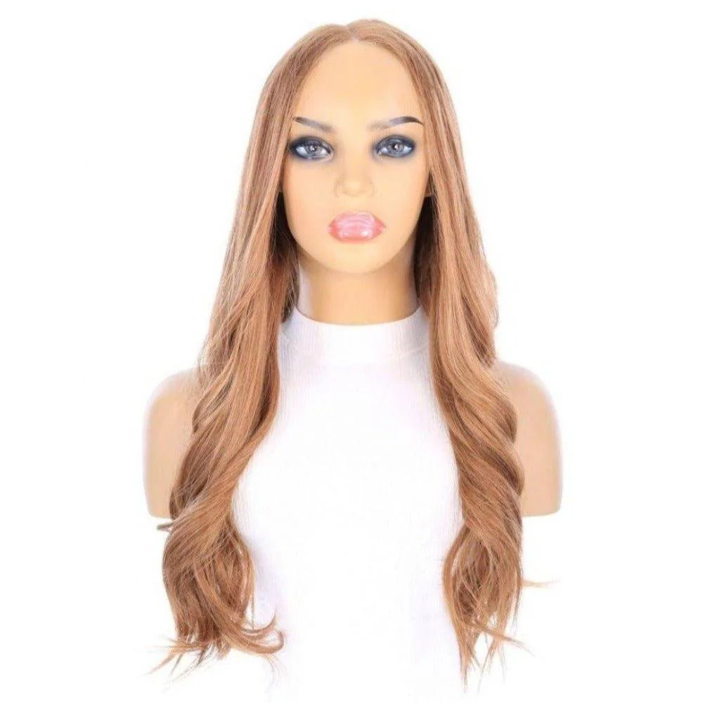 24" Divine Lace Top Wig Strawberry Blonde - Image 2