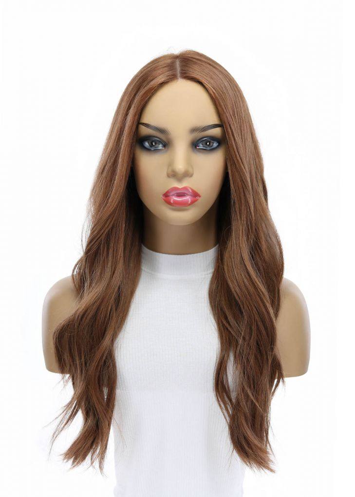 24" Gisele Silk Top Wig Copper - Image 3