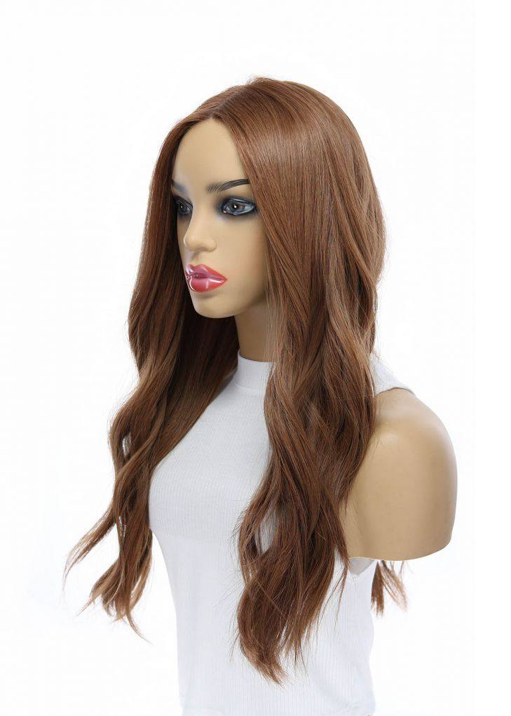 24" Gisele Silk Top Wig Copper - Image 5