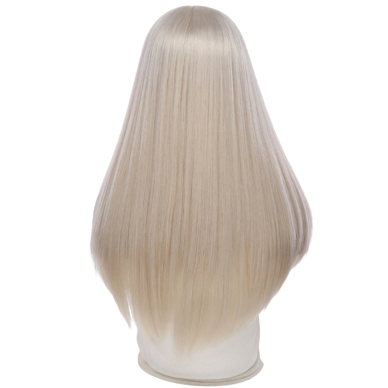 24" Gisele Silk Top Wig Ice Blonde - Image 3