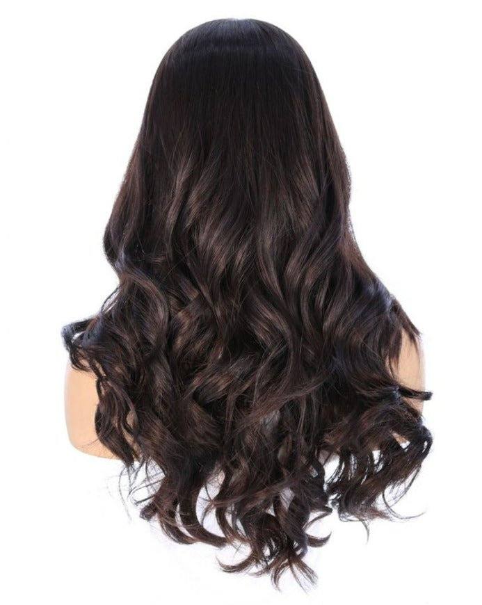 24" Gisele Silk Top Wig Soft Black - Image 5