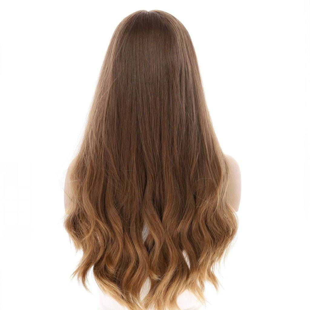 24" Luxe Silk Top Wig #10 Neutral Light Brown - Image 3