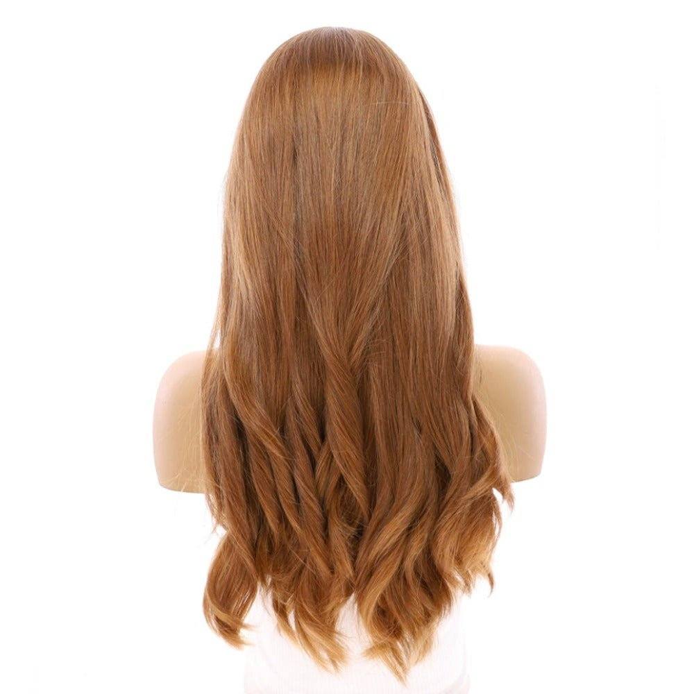 24" Luxe Silk Top Wig #14 Warm Dark Blonde - Image 3