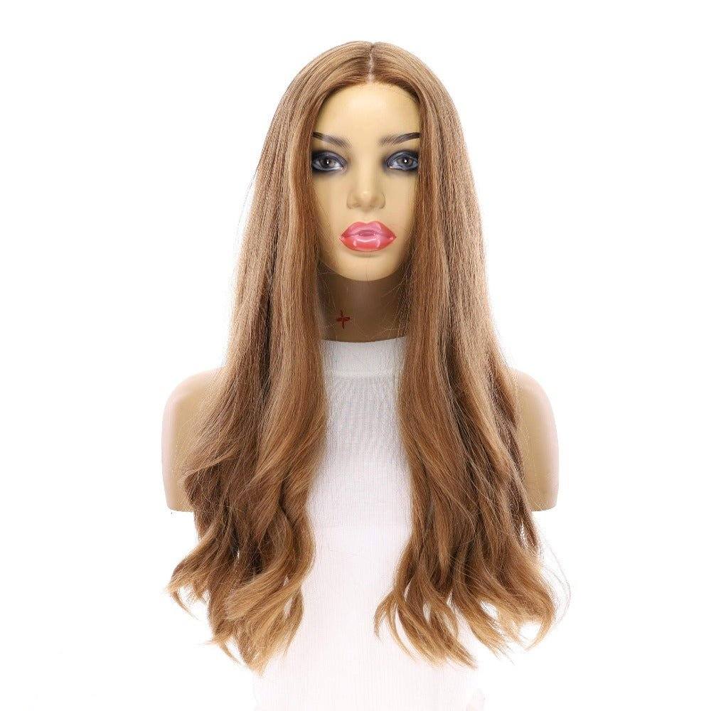 24" Luxe Silk Top Wig #14 Warm Dark Blonde - Image 4