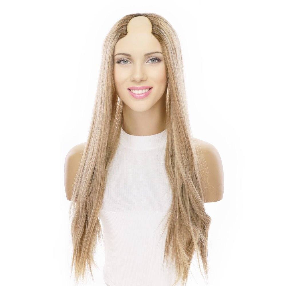24" U-Shape Topper Ash Blonde - Image 3