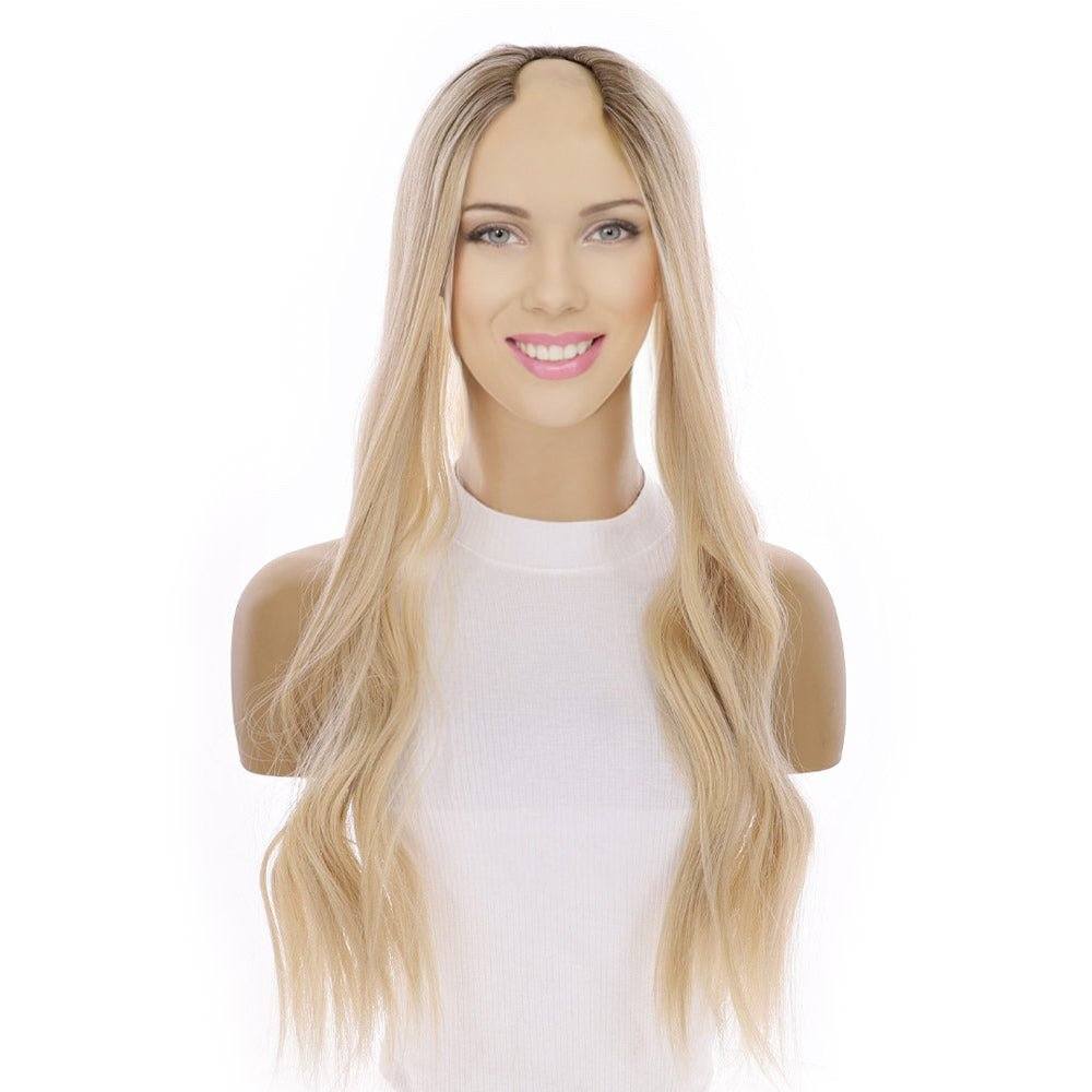 24" U-Shape Topper Beige Blonde - Image 3