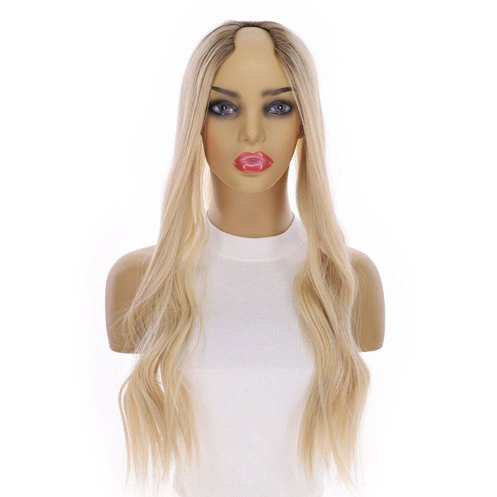 24" U-Shape Topper Beige Blonde - Image 5