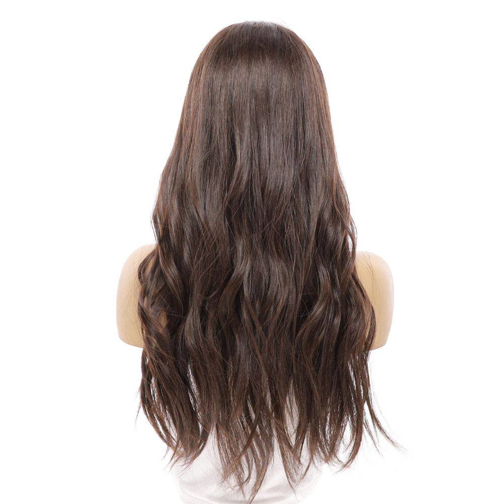 24" U-Shape Wig Dark Brown - Image 6