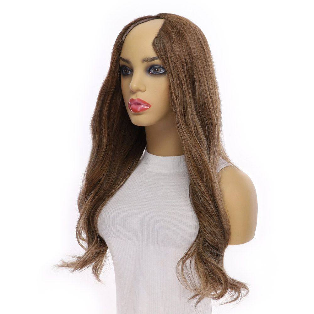 24" U-Shape Wig Light Brown Babylight - Image 4