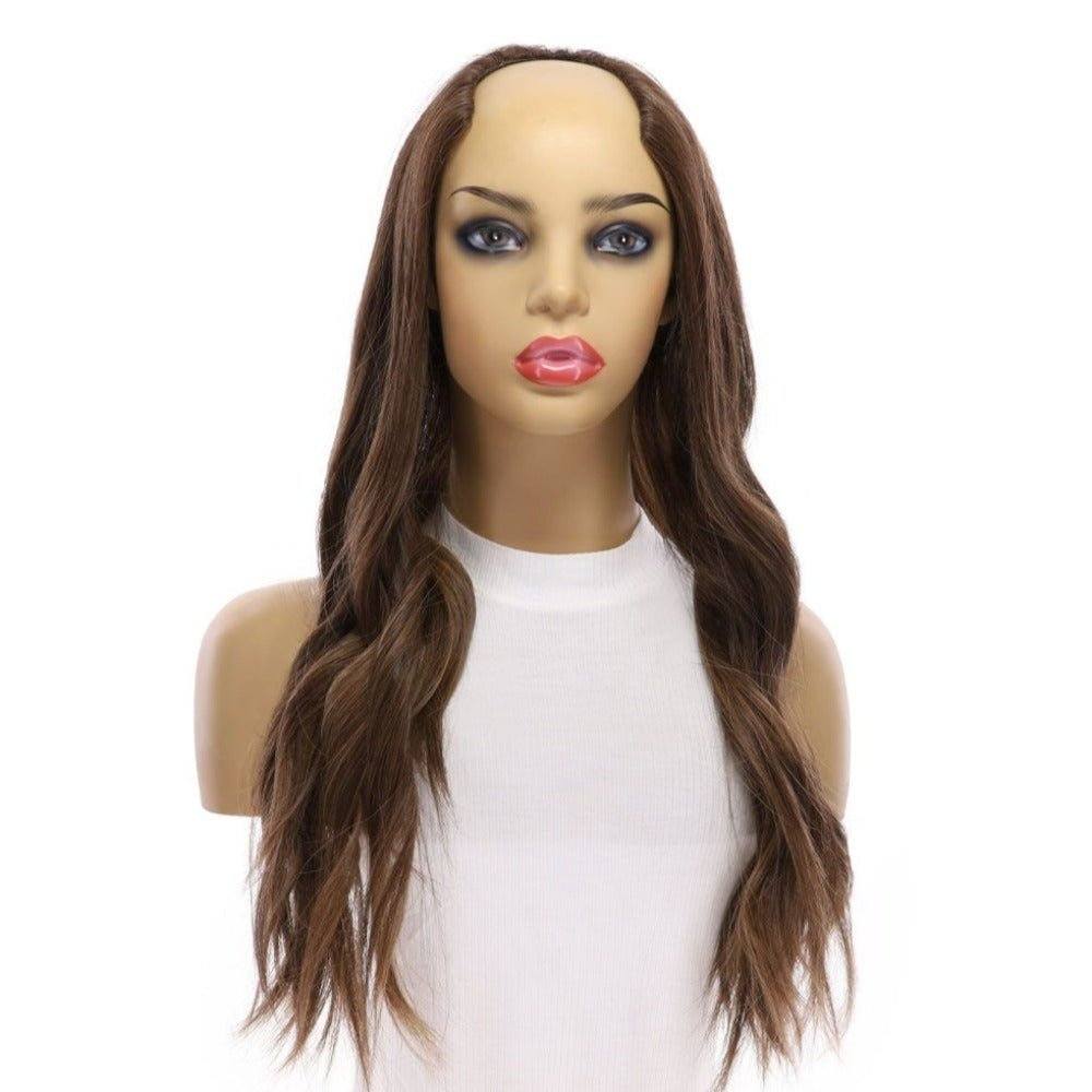 24" U-Shape Wig Medium Brown Babylight - Image 5
