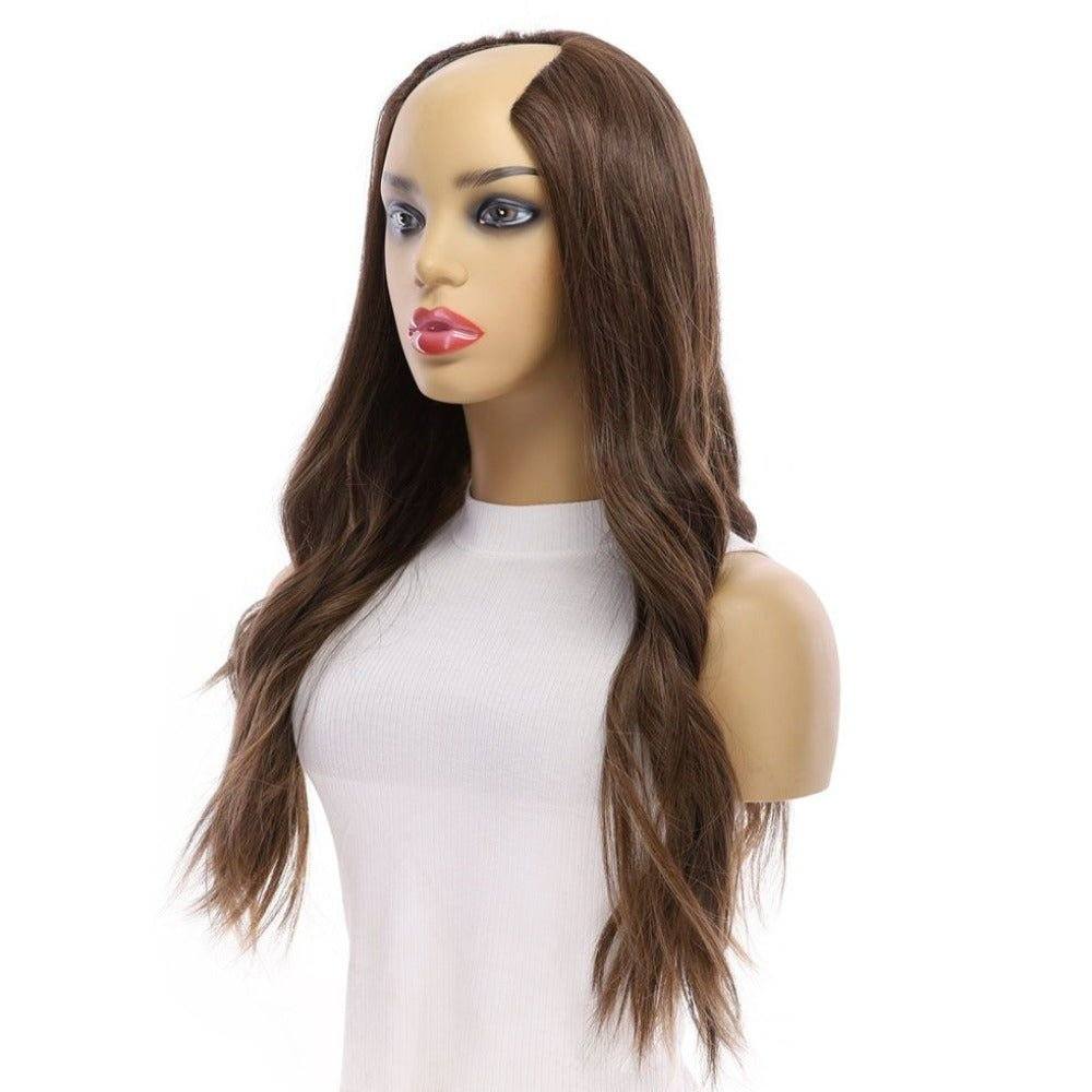 24" U-Shape Wig Medium Brown Babylight - Image 6