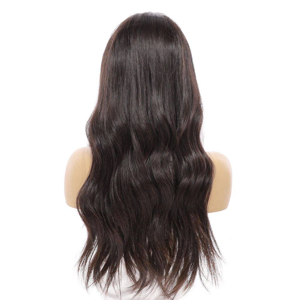 24" U-Shape Wig Soft Black - Image 5