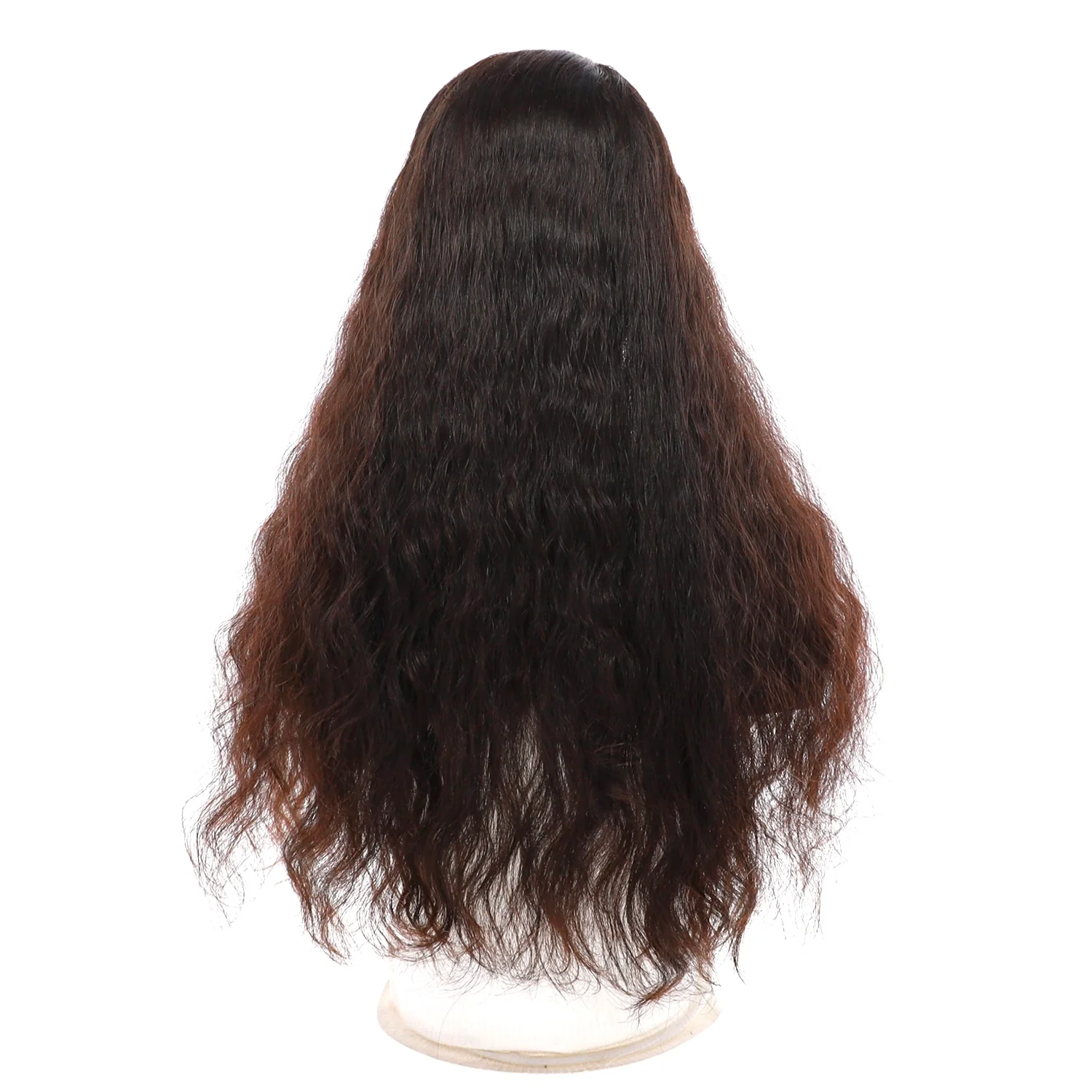 24" U-Shape Topper Soft Black Wavy - Image 3