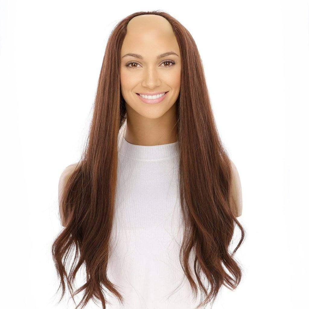 24" U-Shape Wig Auburn - Image 2