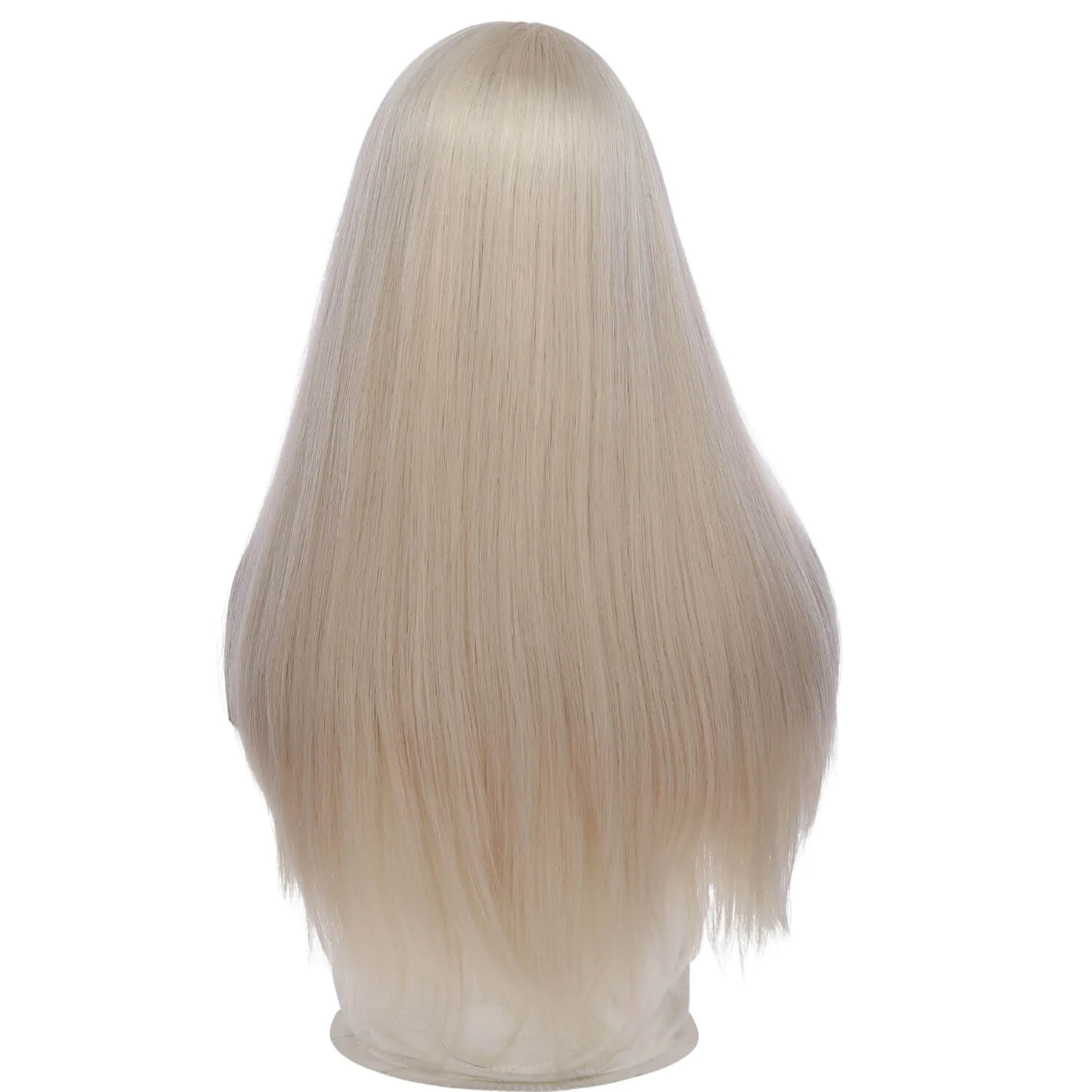26" Amber Silk Top Wig Ice Blonde - Image 3