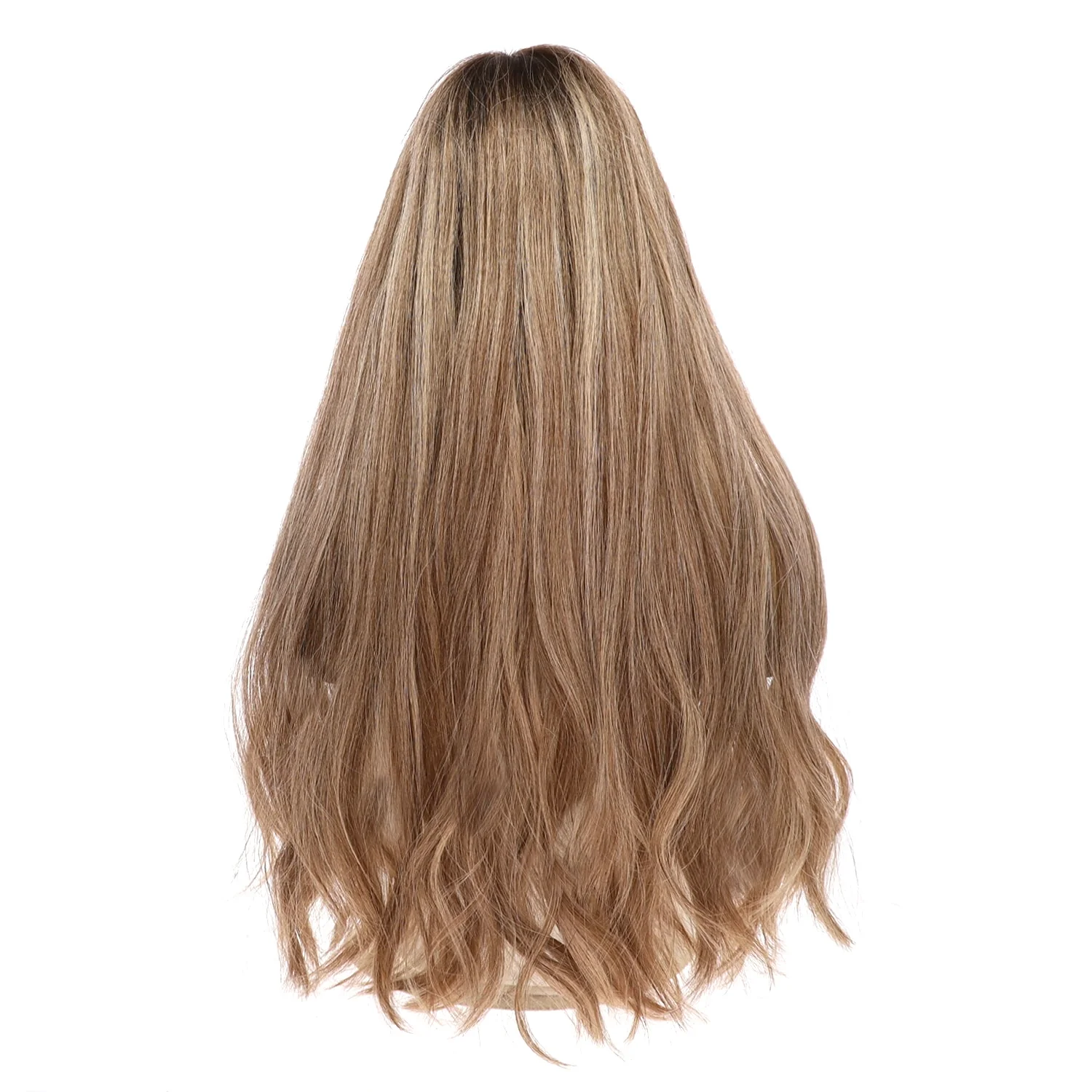 26" Divine Lace Top Topper Ashy Blonde w/ Highlights - Image 3