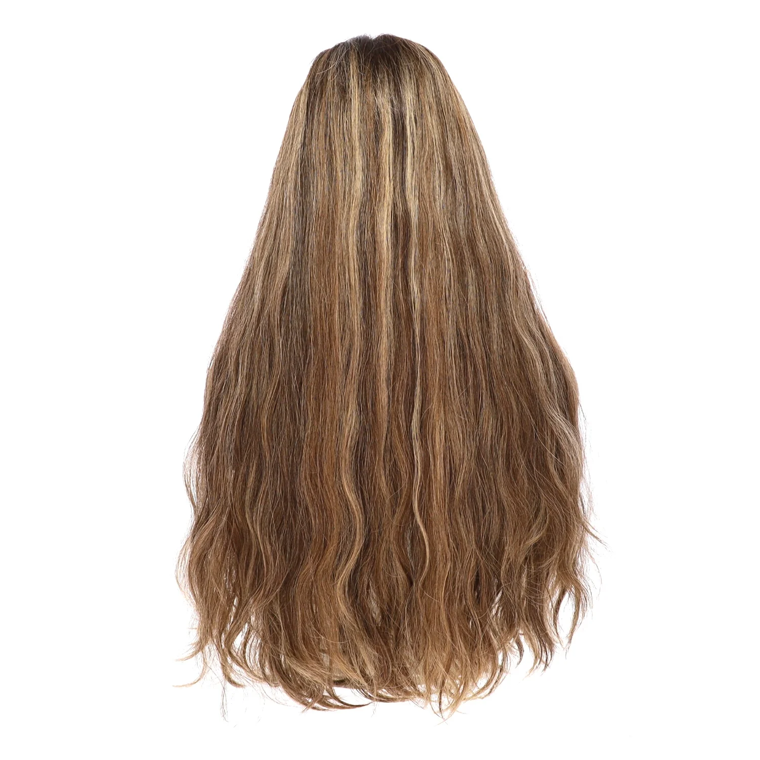 26" Divine Lace Top Topper Medium Blonde w/ Highlights Wavy - Image 3